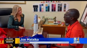 Joe Malaika is bringing bright, colorful designs to Boston's fashion scene