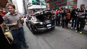 Gumball 3000 Times Square Ny Start IX John Olsson + Support Team