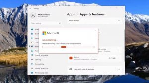 Uninstall Microsoft Office Professional 2021/2019 in Windows 11
