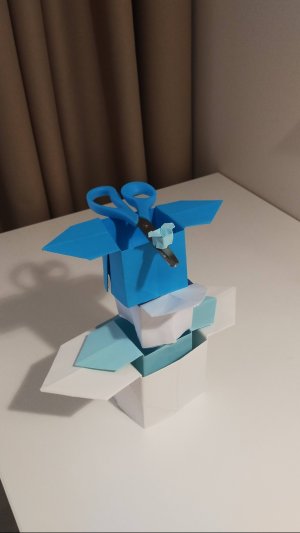 Делаю оригами (коробки)