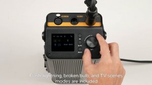 Godox Knowled Series | Knowled #M600D Daylight LED light & Fresnel Lens #FLS10 | Operation Tutorial