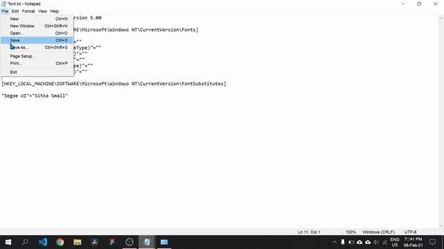How To Change Font Style Of Windows Easily | Change Fonts | Windows Fonts | Customize Windows | Tip