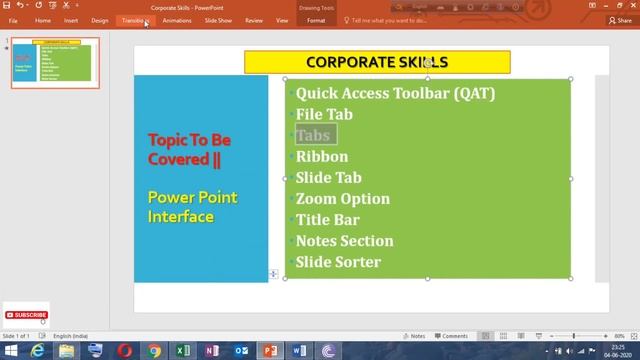 Get To Know About PowerPoint Interface || (how to make user interface in PowerPoint) ||