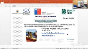 Seminario Internacional Nutrimar "Algas en la industria Farmacéutica y Nutracéutica" 28.11.22 PM