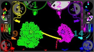 Core Destruction 6 - Marble Race in Algodoo