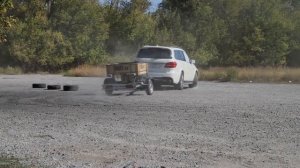 испытания прицепов часть 1