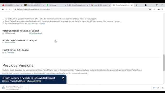 How To Install And Activate Cisco Packet Tracer 8.0.12