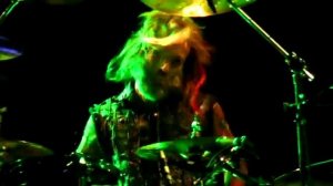 Ginger Fish Drum Solo in tour  live Rob Zombie
