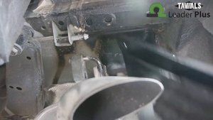 Установка фаркопа Leader ТСУ N121-А V2. NISSAN QASHQAI, NISSAN QASHQAI +2, 2007 -...г. в.