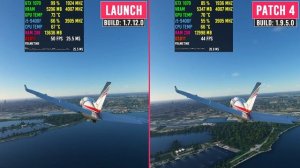 Patch 4 (1.9.5.0) vs Launch (1.7.12.0) - Microsoft Flight Simulator 2020 ✈️