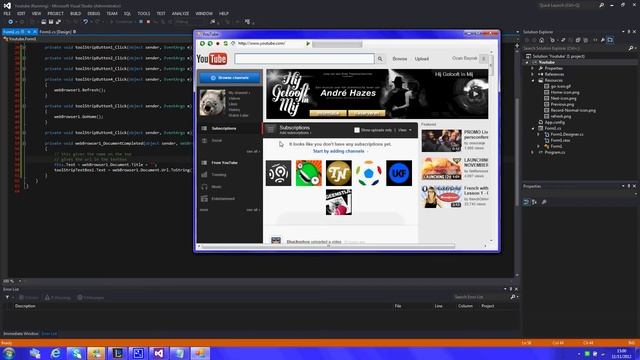 C# How to make your own webbrowser