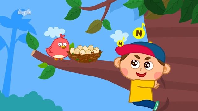 Phonics Song _ Letter Nn _ Phonics sounds of Alphabet _ Nursery Rhymes for Kids