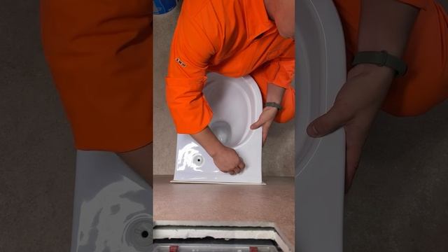 Как установить унитаз?🚽Пошаговая инструкция от блогера #унитаз #ремонт