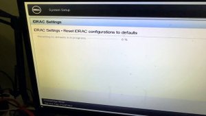 RESET DELL iDRAC CONFIGURATION / SETTING TO FACTORY DEFAULT
