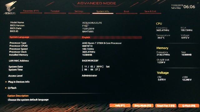 How to Update Bios Gigabyte Aorus X570 Elite Motherboard смотреть онлайн