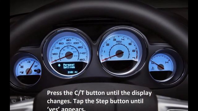 How to reset service light indicator Chrysler Voyager 2001 - 2008 смотреть онлайн