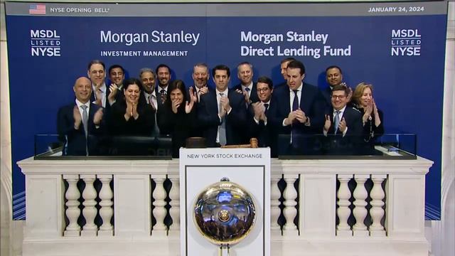 Morgan Stanley Direct Lending Fund (NYSE: MSDL) Rings The Opening Bell® смотреть онлайн