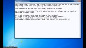 Solution to 'Error 3194' for ios restore/update
