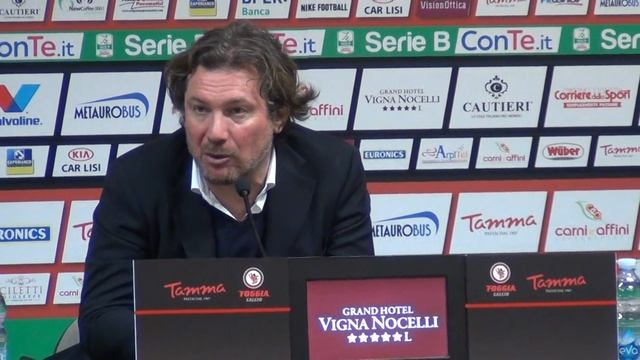 Foggia - Avellino, conferenza post partita allenatore Stroppa смотреть онлайн