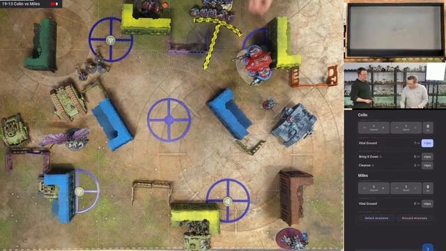 Grey Knights vs DeathGuard (Miles vs Colin, Quasi-Competitive 40k)