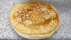 Тесто для блинчиков. Блинчики получаются всегда