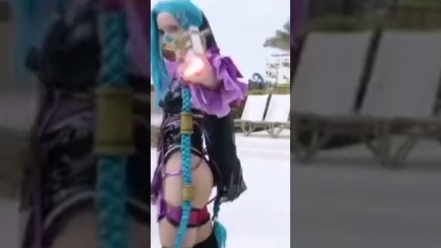 Супер детка Jinx - Cosplay