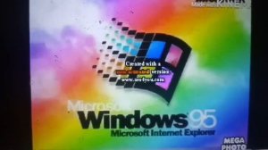 Windows 95 Logo Startup and Shutdown Effects in Low Pitch Squared