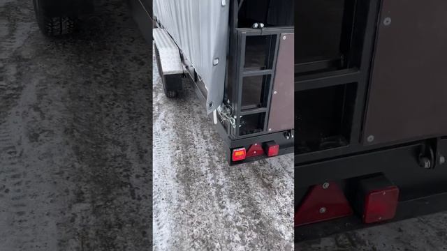 Прицеп 1,7/5,5 метра для техники. смотреть онлайн