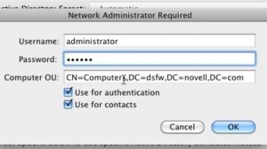 How to Join a Mac to a DSfW domain