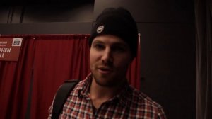 Stephen Amell's message for Karter