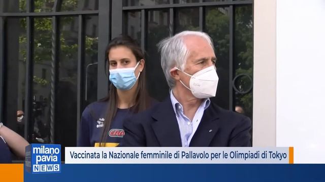Vaccinata la Nazionale femminile di Pallavolo in vista delle Olimpiadi di Tokyo