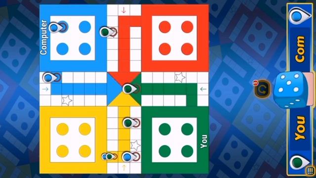 Ludo game in 2 players | Ludo King 2 players | Ludo gameplay #29 | Random Gaming Dice