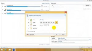 How to Shedule backup( daily, weekly, monthly) using Acronis true image
