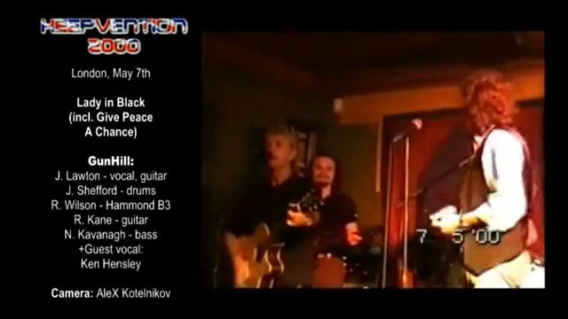 Ken Hensley & John Lawton Rare Footage - Lady In Black (2000 Live) смотреть онлайн