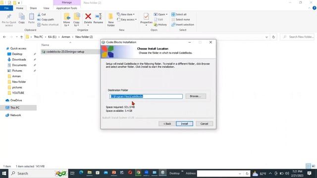 how to download and install code blocks for windows 10/11/7