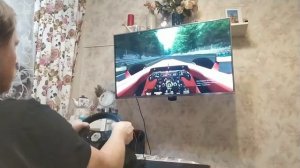 Игровой руль Logitech formula vibration feedback wheel
