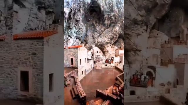 Монастырь Сумела, также известный как Монастырь Панагия Сумела, расположен в Греции на холме Кара Да