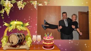 Трогательное слайд-шоу для папы на юбилей 70 лет из фотографий