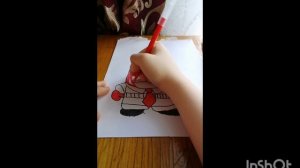 как нарисовать гнев из мультика головоломки?