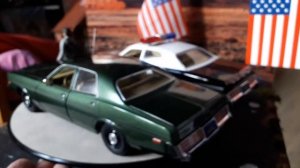 Terminator Movie and Hunter TV Show 1/18 Dodge Monaco Sedan Diecast