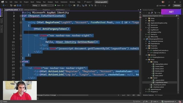 Migrating an Endpoint with the Upgrade Assistant Visual Studio Extension [9 of 18] Migrating ASP.NE