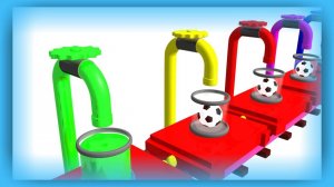 Learn Colors with Trains and Superheroes. Magic Fluid helps Children Learn Color