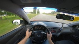 2011 КИА РИО 1.4 (95) POV TEST DRIVE