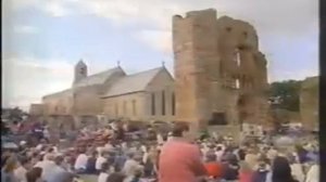 Caron Keating on Iona with Lindisfarne 1995