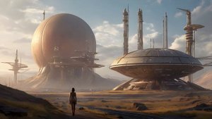 Industrial Planetary Ambience - Атмосфера индустриальной планеты - Futuristic Space Ambient Music