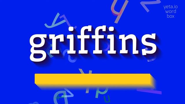 HOW TO SAY GRIFFINS? #griffins смотреть онлайн