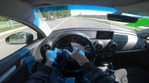 2015 Audi A3 1.4 TFSI S-tronic (125) POV TEST DRIVE