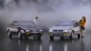 1990 Plymouth Sundance & Dodge Shadow  1990 COMMERCIALS