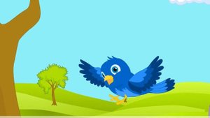 Two Little Dickie Birds with English Subtitles - Nursery Rhymes