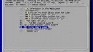 Kernel module compilation of webcam driver for GP2X